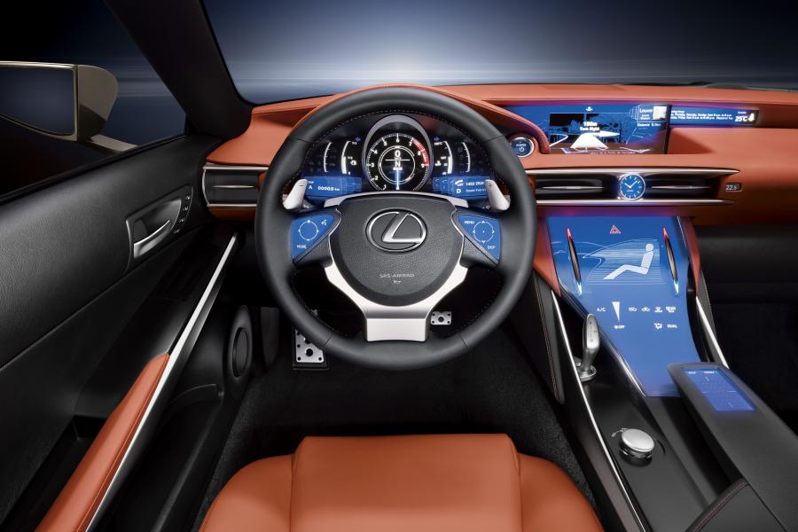  Lexus LF-LC Concept 2012 года  (фото 19 из 127)